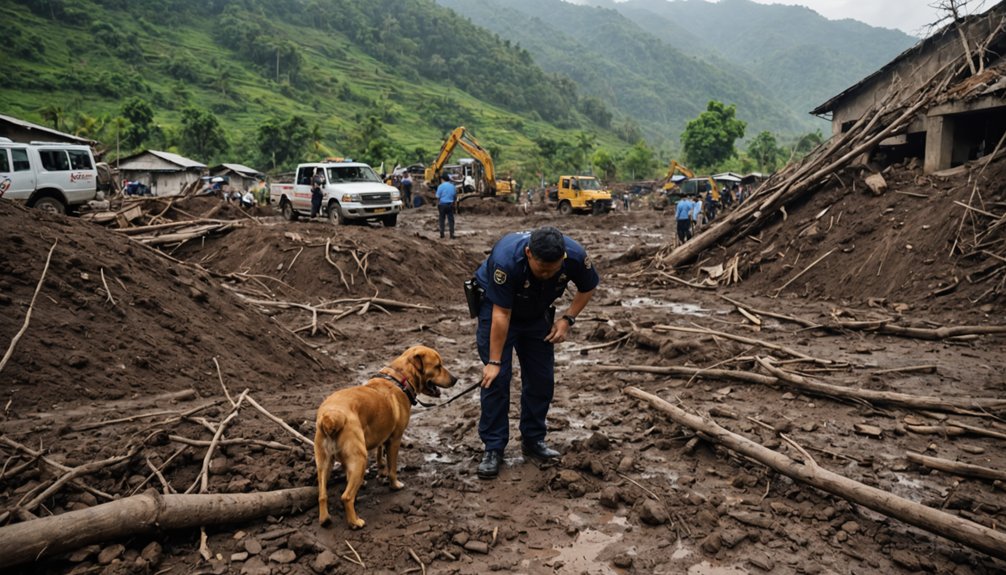 baby found in landslide