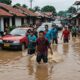 flash flood in cirebon