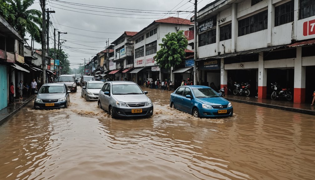 flood levels in jakarta