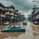 flooded jakarta heavy rain impact