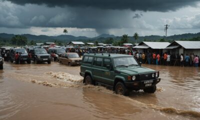 floods isolate indonesia malaysia border