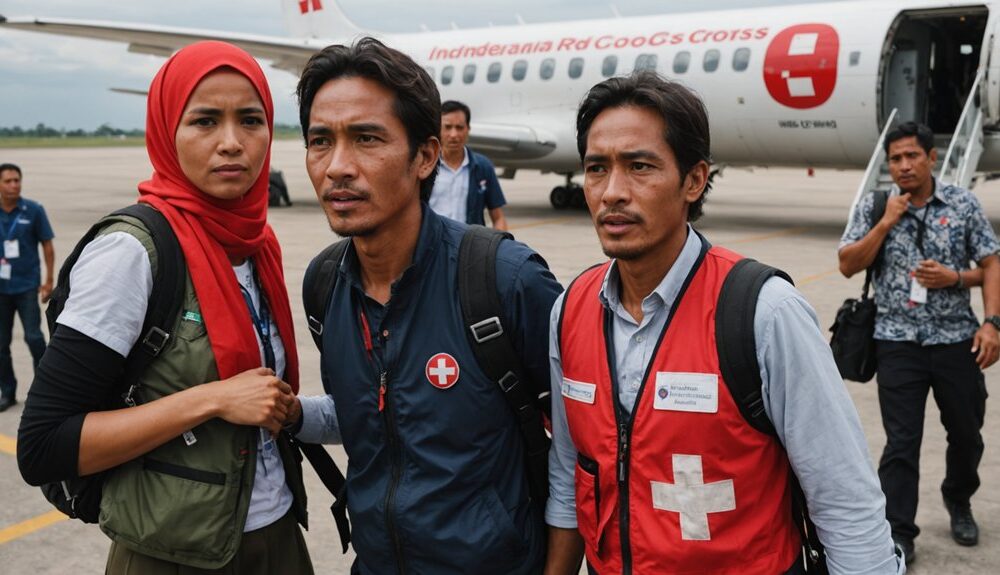 indonesian workers return home