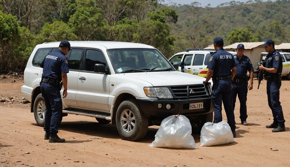 police discover 21 kilos meth