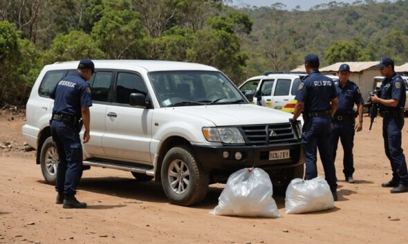 police discover 21 kilos meth