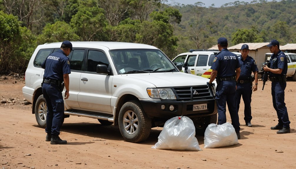 police discover 21 kilos meth