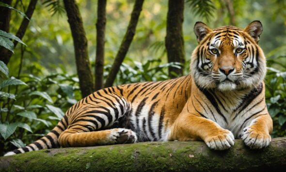 rare golden bengal tiger