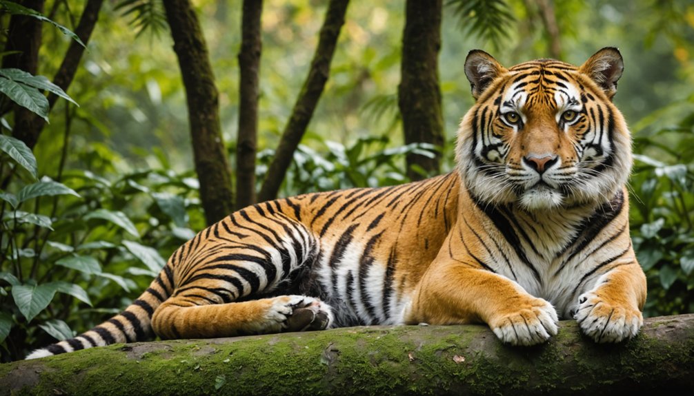 rare golden bengal tiger