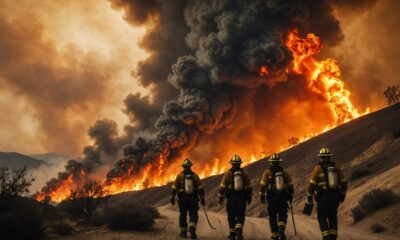 santa ana wind fires