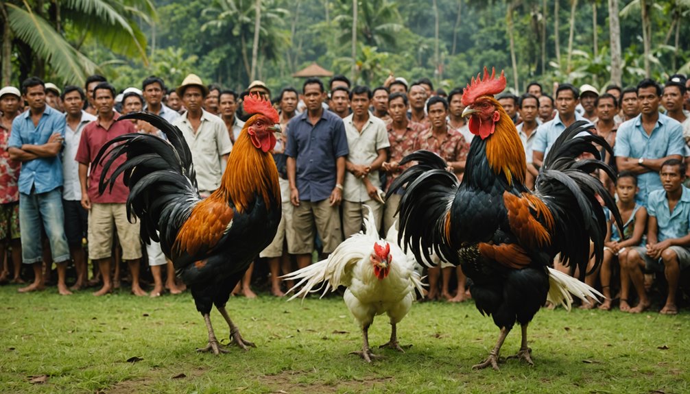 is cockfighting legal bali