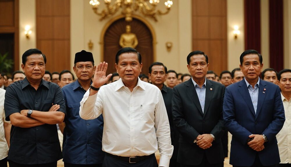 prabowo launches danantara with leaders