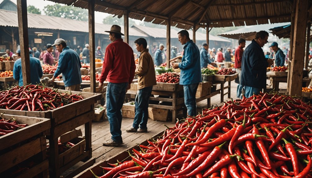 red chili prices drop