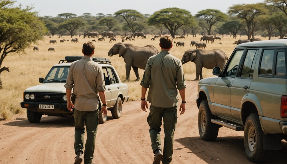 visitors endanger safari animals