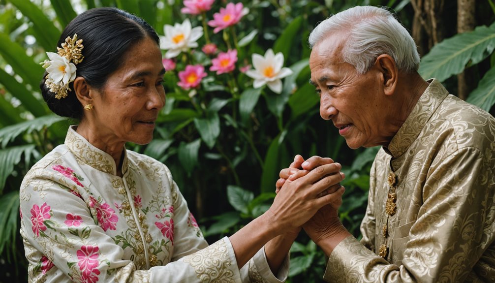 young woman marries older man