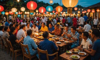 breaking fast together manado