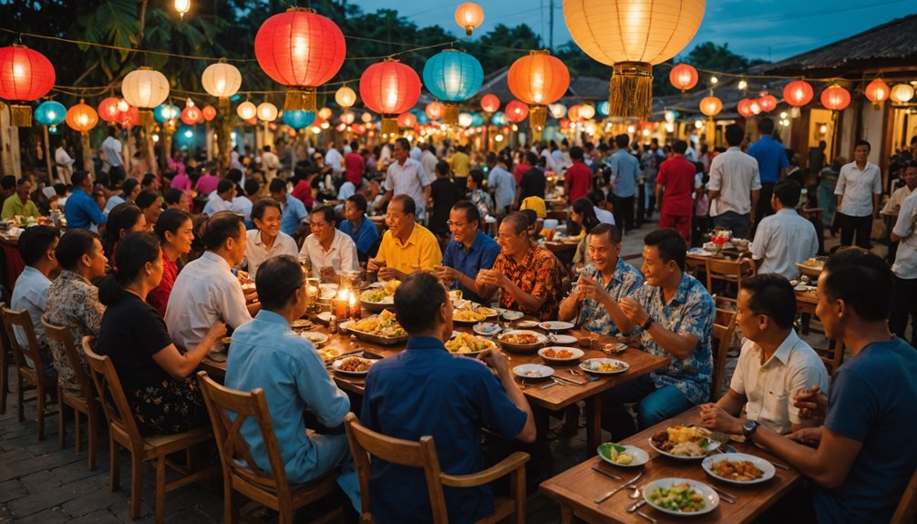 breaking fast together manado