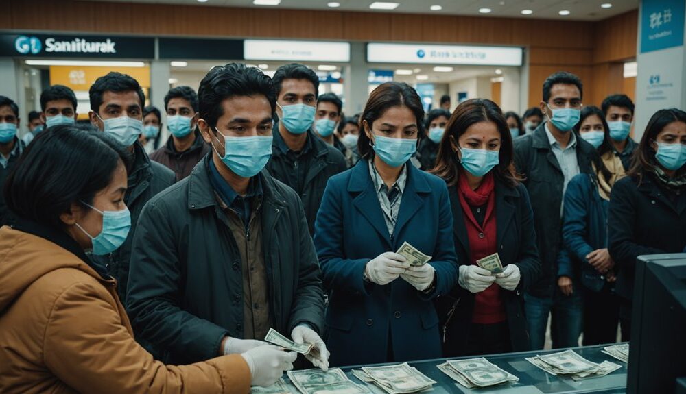 health protocols for currency exchange