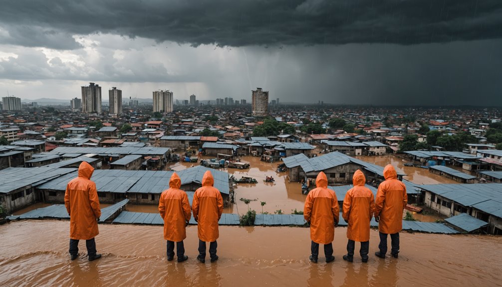 hot weather rain management