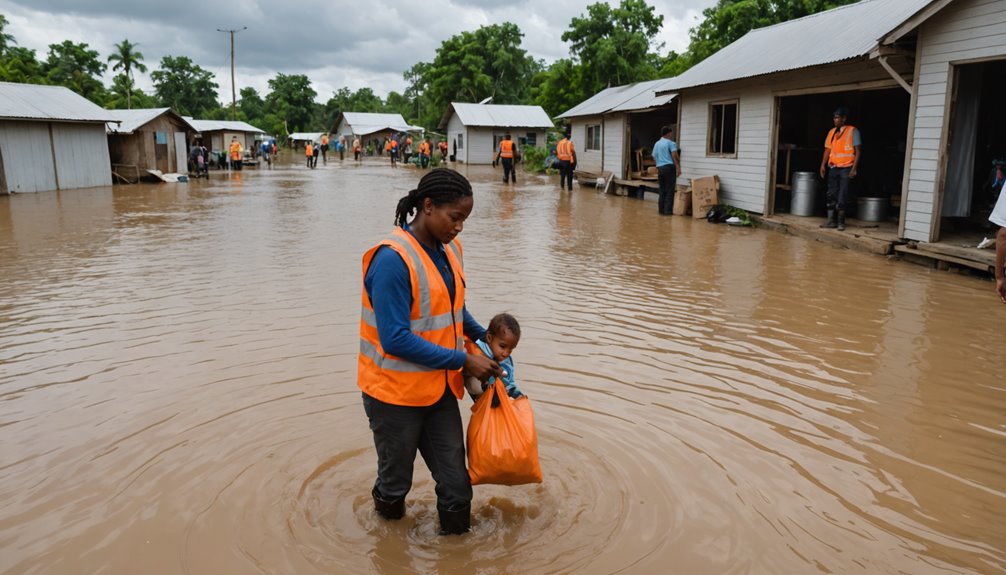 humanitarian focus post flood recovery