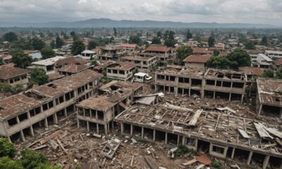 landslide damages 30 homes