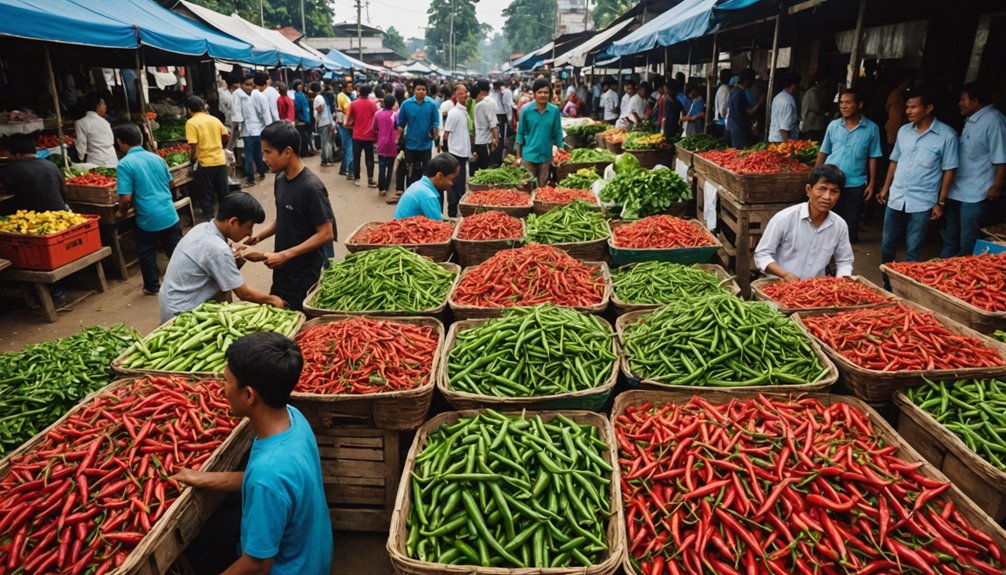 rising food prices bandung