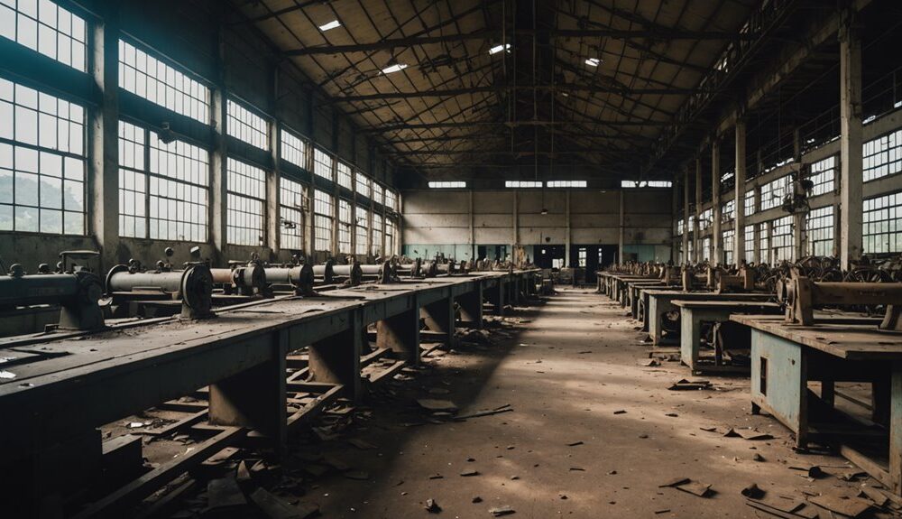 textile industry bankruptcy causes