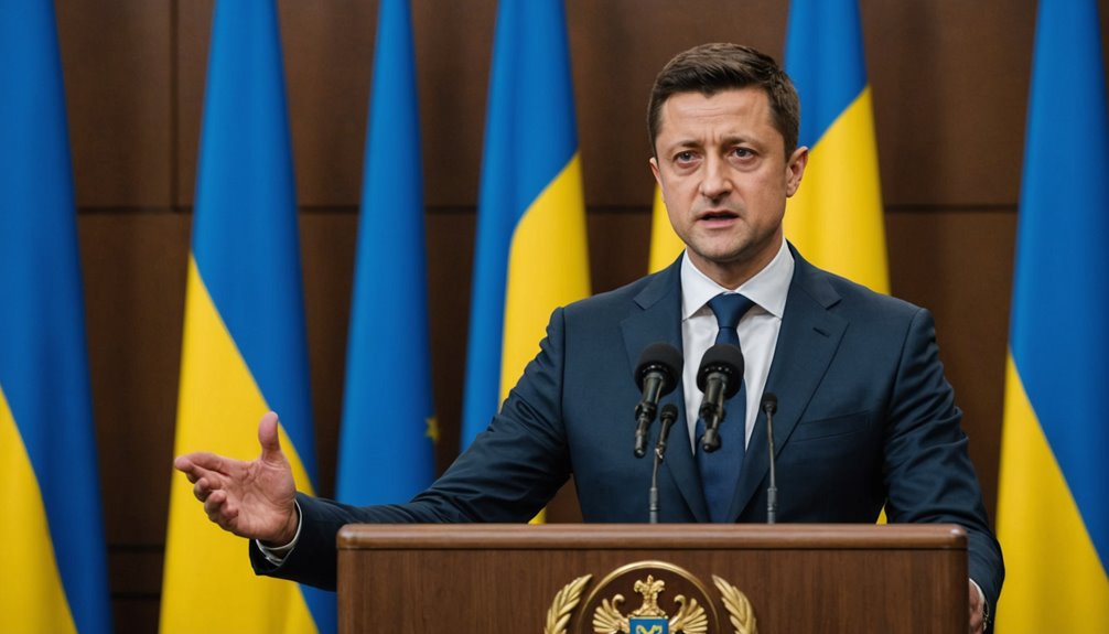 zelensky defends ukraine s position