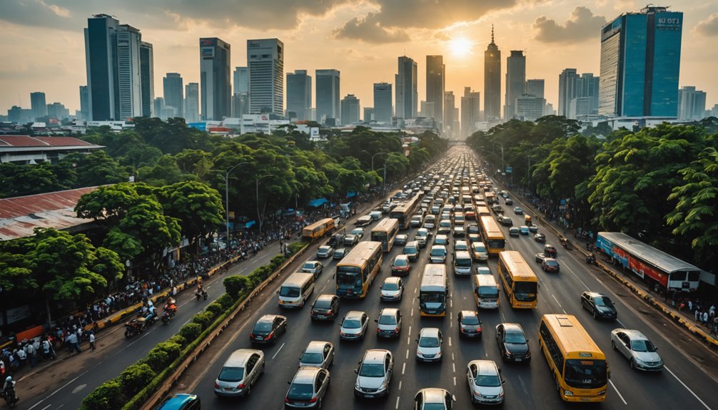 lalu lintas akses priok normalitas
