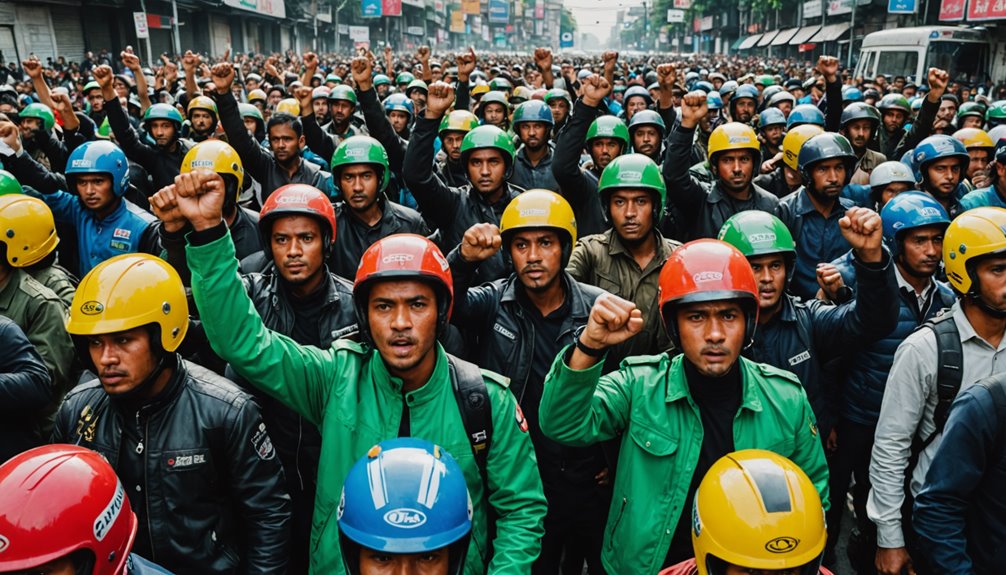 daftar tuntutan protes pengemudi