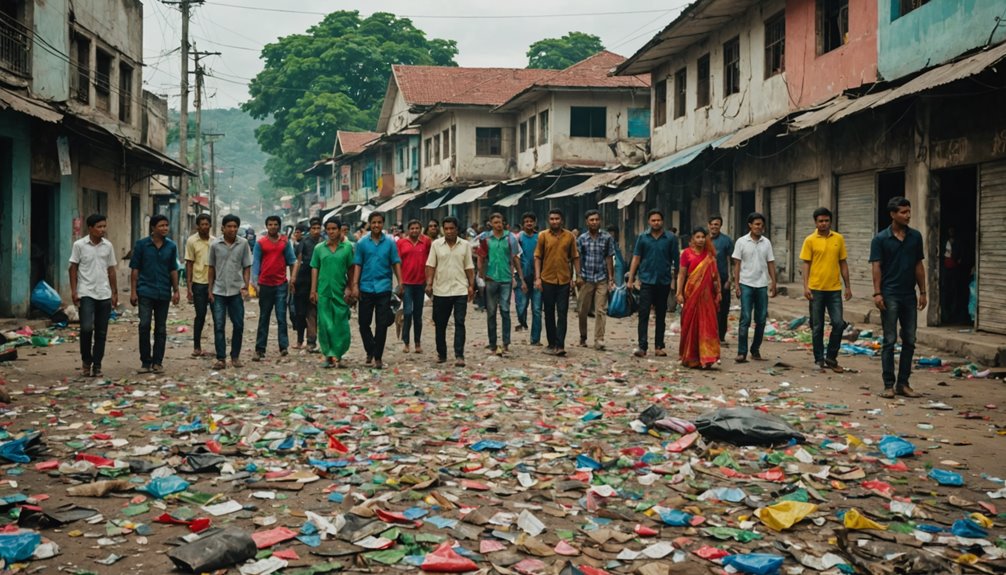 pembuangan sampah menyebabkan pengadilan