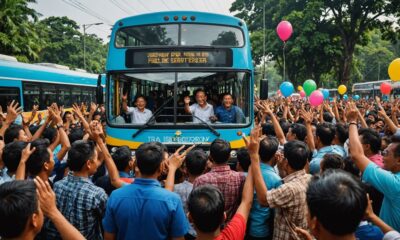 bogor blok m bus perayaan