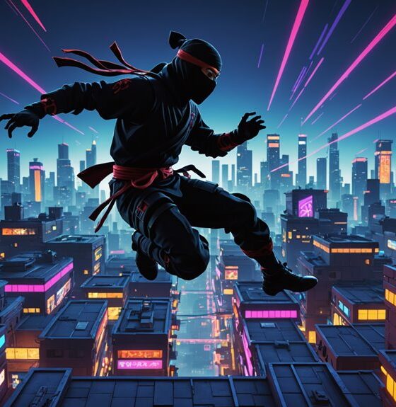 platformer ninja aksi modern