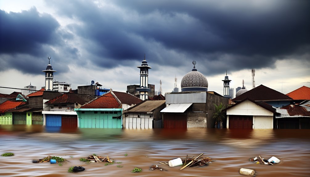 Banjir mempengaruhi wilayah Jabodetabek